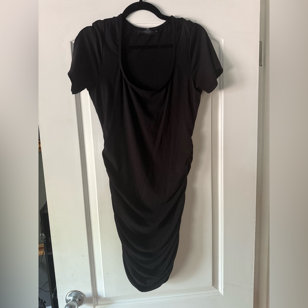 Foxblood Scoop neck bodycon